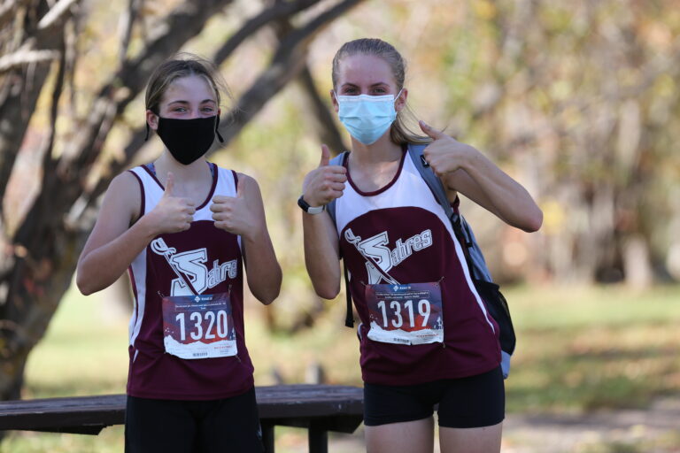 Cross country runners representing Springfield Collegiate